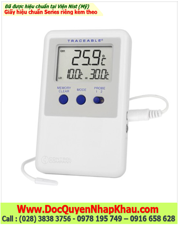 Nhiệt kế  Vaccine Monitoring –50 đến 70°C, 4732 Ultra™ Traceable® Thermometer